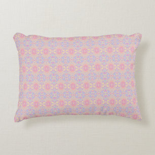 pink accent pillow