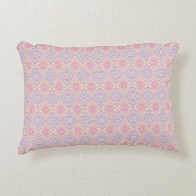 pink accent pillow (Front)