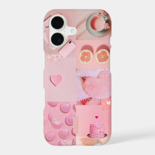 Pink Aesthetic Collage Phone Case - Cute Coquette 