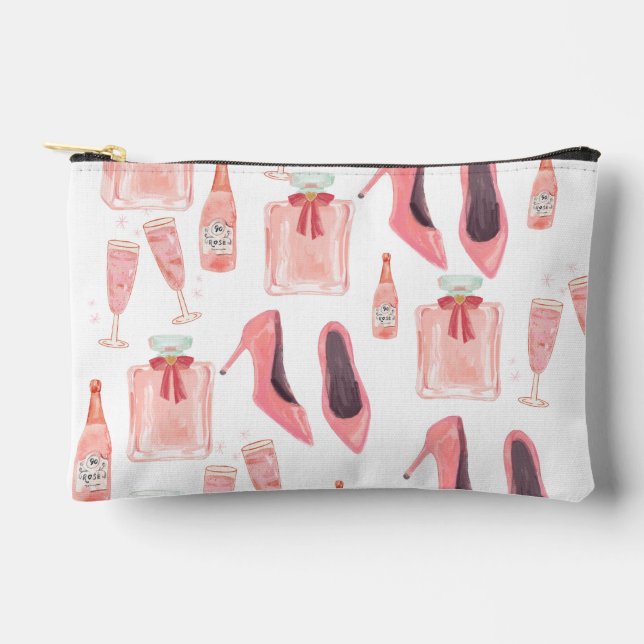 Pink aesthetic pouch (Front)