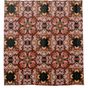 Pink African Daisies Abstract Floral 