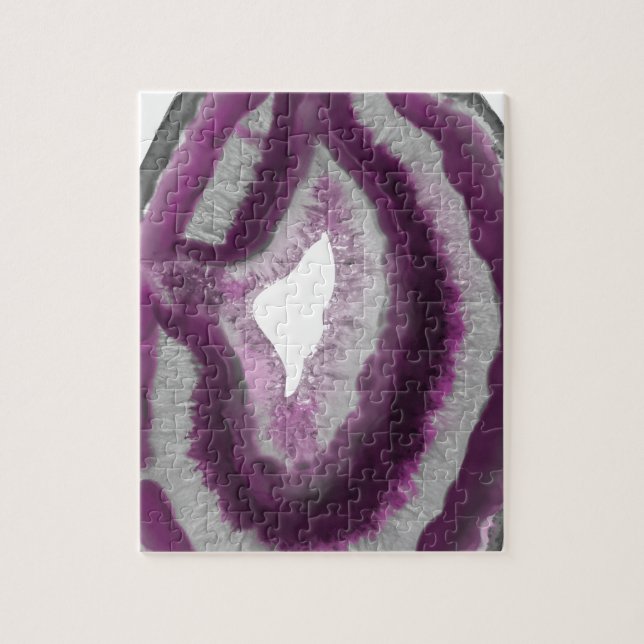 Pink Agate Jigsaw Puzzle (Vertical)