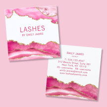 Pink Agate Lash Extensions Beauty Salon
