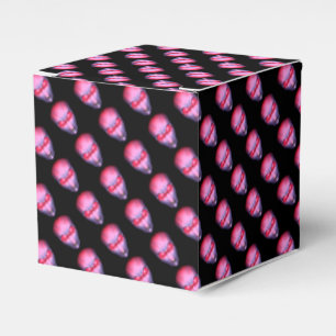 Pink Alien Head Favor Box