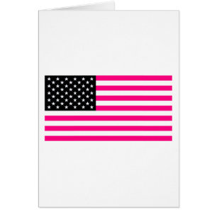 pink american flag
