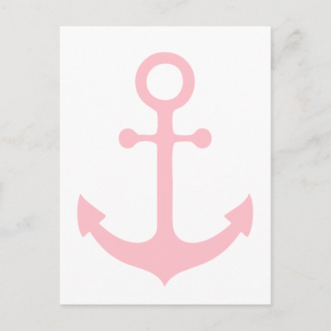 Pink Anchor Postcard (Front)