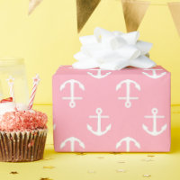 Pink Anchors Pattern