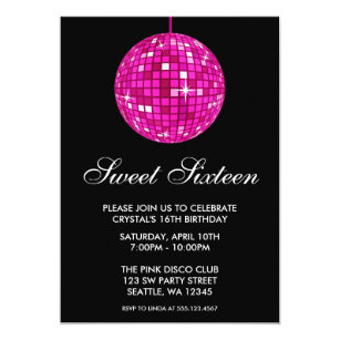 Disco Ball Invitation 7