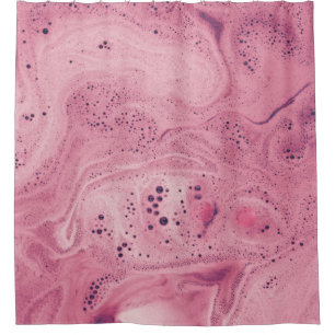 Pink and black floral textile