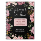 Pink and black flower Proverbs 31 prayer notebook