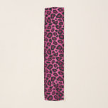 Pink and Black Leopard Print Scarf<br><div class="desc">🥇AN ORIGINAL COPYRIGHT DESIGN by Donna Siegrist ONLY AVAILABLE ON ZAZZLE! Pink and Black Leopard Print. Available in several colours. ⭐99% of my designs in my store are done in layers. This makes it easy for you to resize and move the graphics and text around so that it will fit...</div>