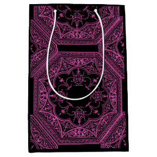 Pink and Black Medium Gift Bag