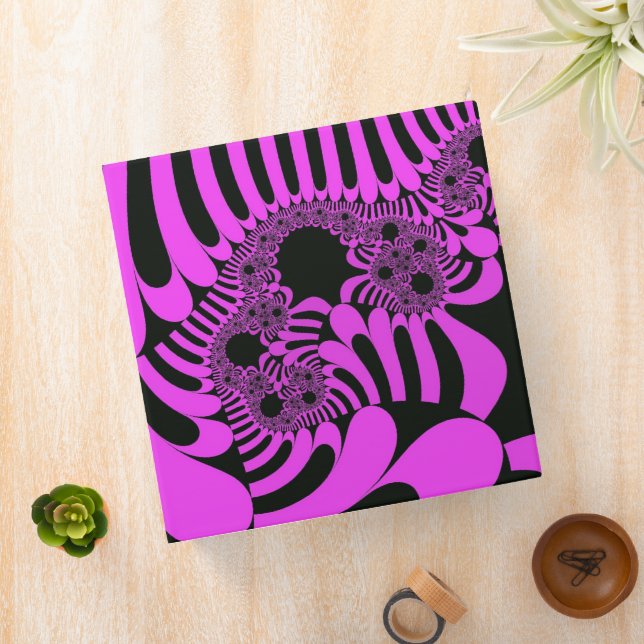 Pink and Black Mod Binder (In Situ)