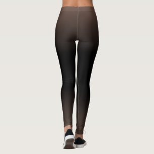 Pink and Black Modern Simple gradient for her Leggings