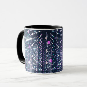 Pink and Black Mug