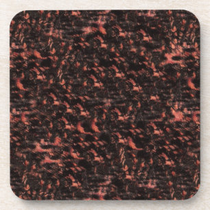 Pink and Black Snake Skin Coaster