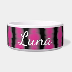 Pink and black tie dye