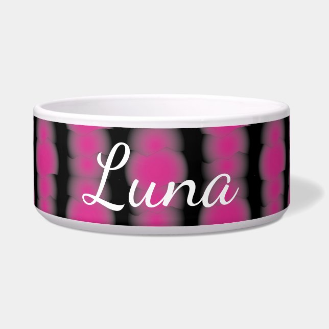 Pink and black tie dye (Front)
