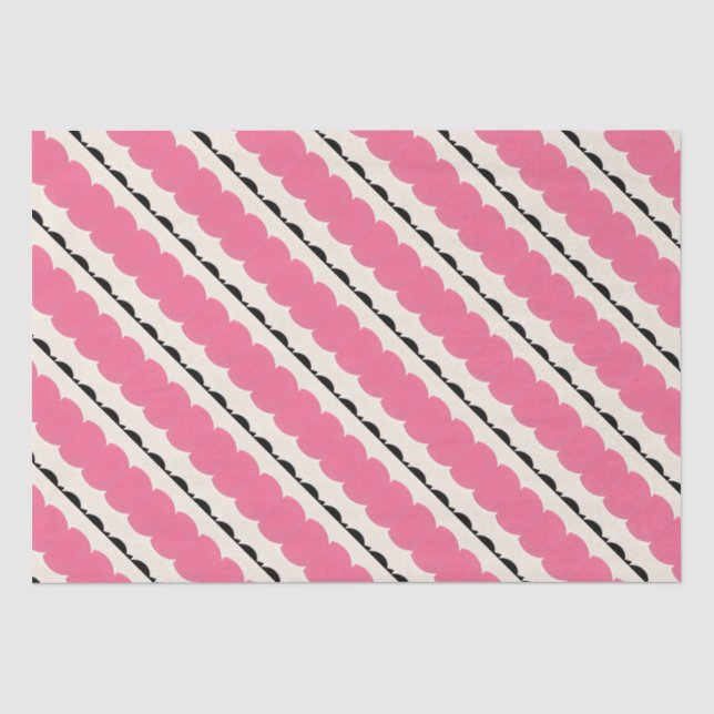 Pink and Black Tissue Paper (Front)