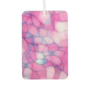 pink and blue bubbles air freshener