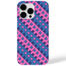 Pink and Blue Cubist