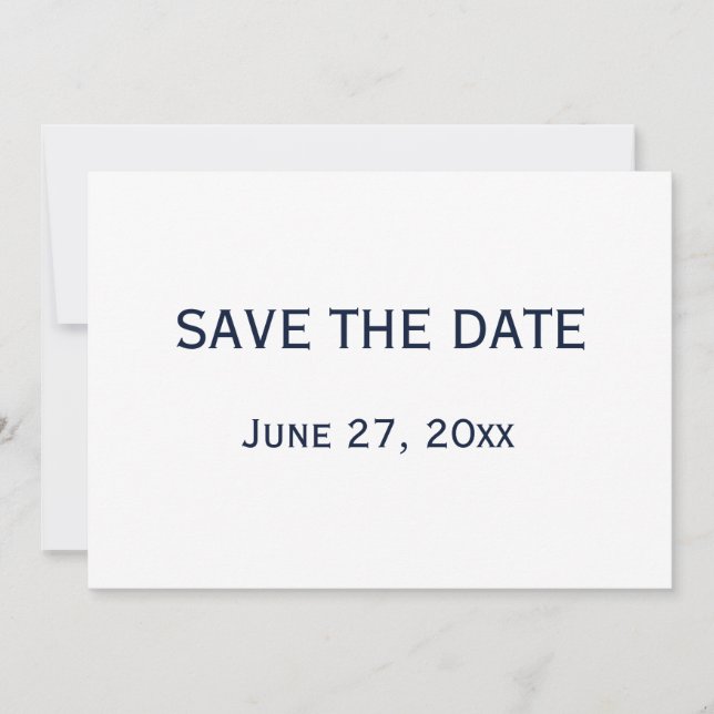 Pink And Blue Gay Wedding Save The Date Cards (Front)