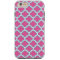 Pink and Blue Girly Quatrefoil Pattern Trendy Cute