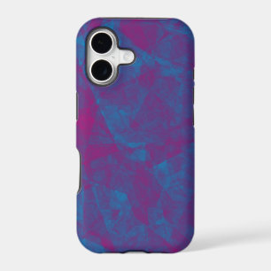 pink and blue ice texture custom iphone case