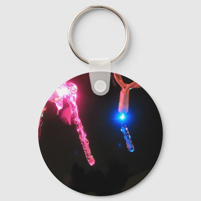 Pink and Blue Keychain (Front)