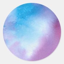 Pink and Blue Marble Watercolour