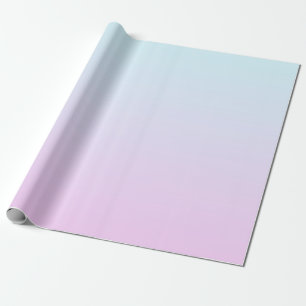Pink and blue pastel gradient background wrapping paper