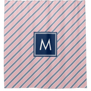 Pink and Blue Preppy Stripes