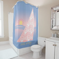 Pink and Blue Sail Away