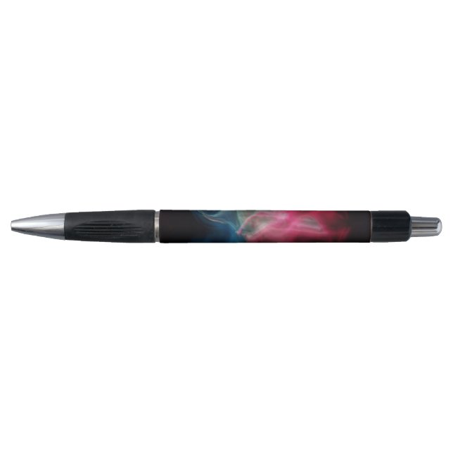 pink and blue smoke abstract pen (Front)