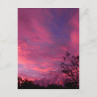 Pink and Blue Sunset Sunrise Sky Skies Photo