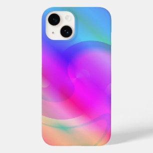 Pink And Blue Swirl Case-Mate iPhone 14 Case