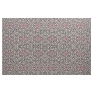 Pink and Blue Swirl Patterned Fabric