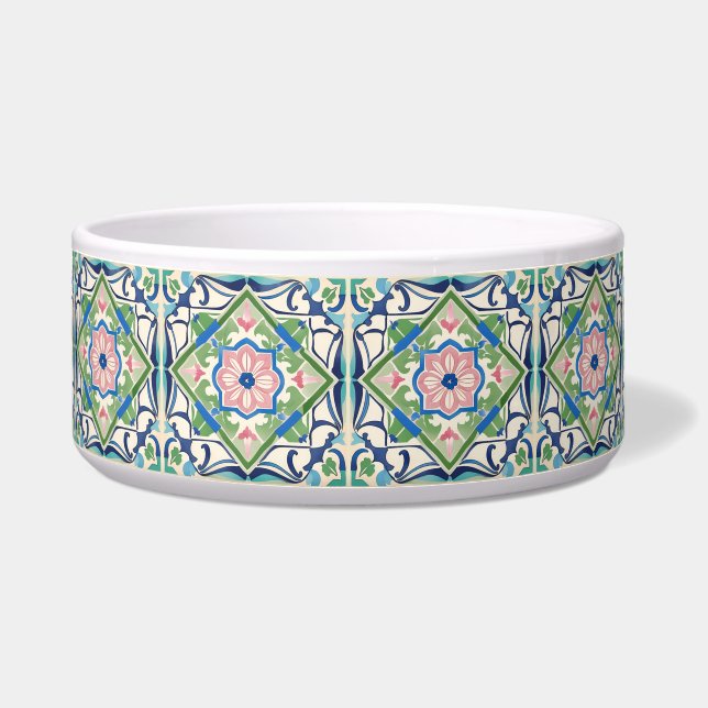 Pink and Blue Tile (Front)