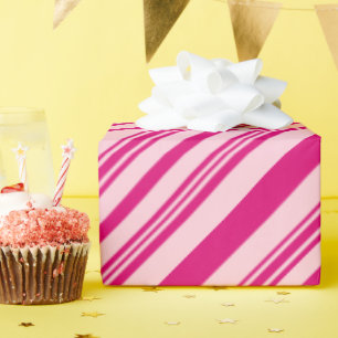 Pink and Blush Pink Romantic Elegant Valentine's Wrapping Paper