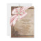 Pink and Brown Cross First Communion