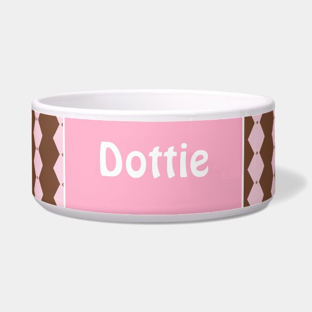 Pink and brown personalised (Front)