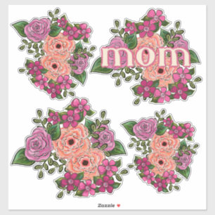 Pink and Coral Roses Mother's Day
