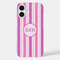 Pink and Fuchsia Stripes