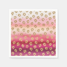 Pink and Gold Cheetah Leopard Birthday Party 