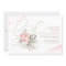 Pink and Gold Its A Girl Floral Boho Baby Shower