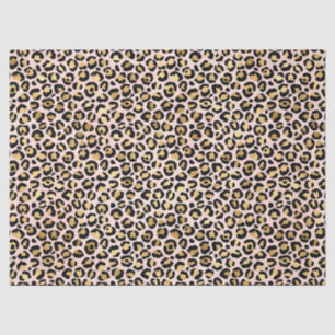 Pink and Gold Leopard Series Design 12 Tissue Paper