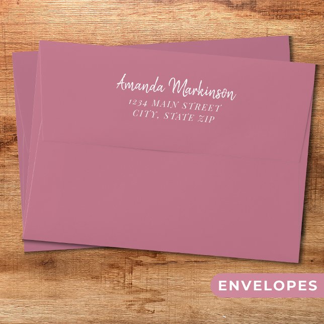 Pink and Gold Marble Baby Shower Envelope (Creator Uploaded)
