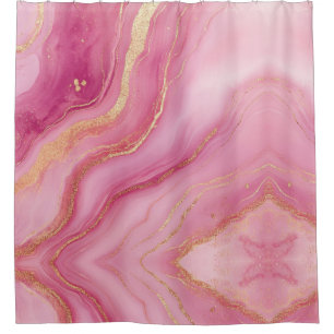 Pink and Gold Marble Elegant