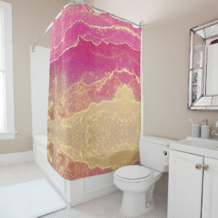 Pink and Gold Marble Elegant