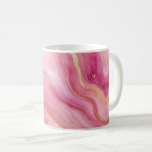 Pink and Gold Marble Elegant